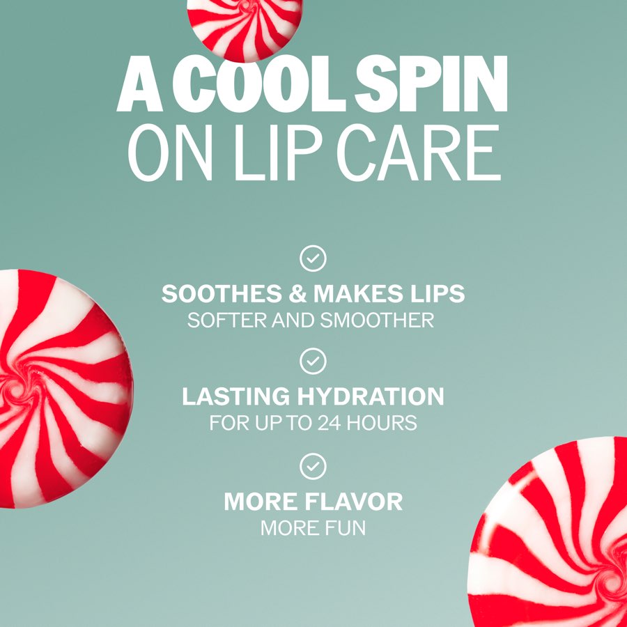 ChapStick PDP tile: a cool spin on lip care, three benefit lines