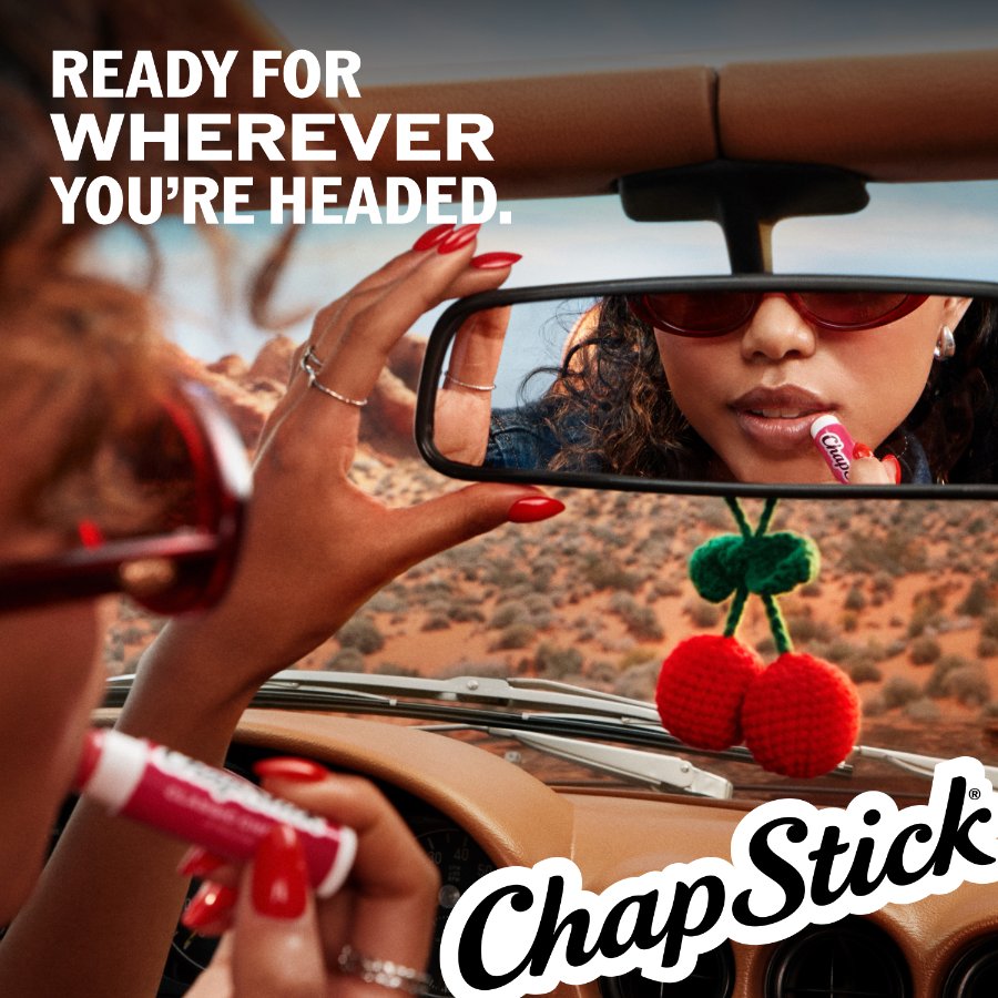 ChapStick, lâmina de página de produto